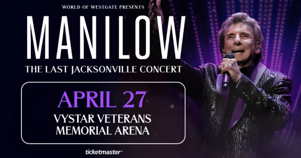 Barry Manilow at VyStar Veterans Memorial Arena